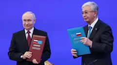 Путин и Токаев, 28 мая 2026 года