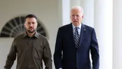 Zelensky y Biden
