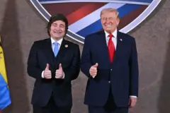 Javier milei e Donald Trump