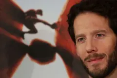 Aron Ralston na estreia do filme '127 Horas' na Austrália, em Sydney, fevereiro de 2011