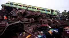 በሕንድ የደረሰው የባቡር አደጋ