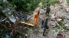 चक्रीवादळापाठोपाठ भूकंपाने फिलीपिन्स हादरले