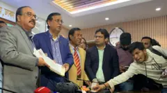 তারেক রহমানের পক্ষ থেকে মনোনয়ন পত্র দাখিল করেন তার নির্বাচনী সমন্বয়ক