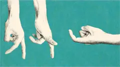 Des mains