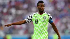 Mikel Obi as captain of Super Eagles