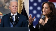 Joe Biden and Kamala Harris