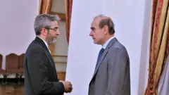 مورا و باقری‌کنی در ملاقاتی در تهران