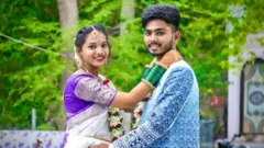 વિદ્યા તથા અમિતની તસવીર 
