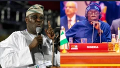 Atiku Abubakara àti Ààrẹ Bola Ahmed 