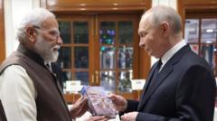 पुतिन यांना मोदींनी भेट दिली 'गीता', मोदी आणि जिनपिंग यांच्याबाबत काय म्हणाले पुतिन?