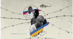 Àwọn ọmọ Afirika tí wọn mú lógun nílẹ̀ Ukraine