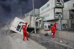 Desetine stradalih u ogromnoj eksploziji u iranskoj luci