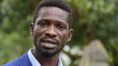 Ugandan presidential candidate Robert Kyagulanyi Ssentamu
