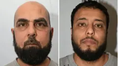 ولید سعداوی (راست) و عمار حسین (چپ) 