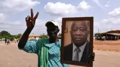 Un partisan de Gbagbo