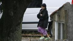 Rosario Porto, madre adoptiva de Asunta, aún libre días después del suceso.