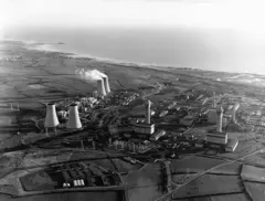 Usina elétrica Windscale em 1957