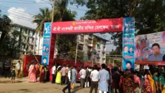 মন্দিরের প্রবেশ মুখ