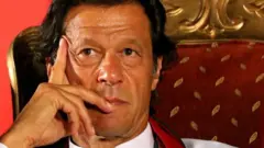 Imran Khan, head of opposition party Pakistan Tehrik-e-Insaf (PTI) during a by-election campaign for the National Assembly (lower house of the parliament) in Lahore, Pakistan, 04 October 2015.