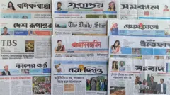 আজ ঢাকা থেকে প্রকাশিত বিভিন্ন দৈনিক পত্রিকা