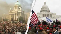 Demonstracije u Beogradu i Vašingtonu