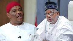 Nyesom Wike da Bala Muhammad 