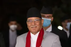 नेपाल के प्रधानमंत्री पुष्प कमल दाहाल प्रचंड