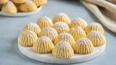 Certains maamoul ont une forme bombée