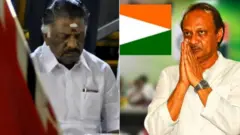 ஓபிஎஸ்சின் தியானமும், அஜித் பவாரின் பதவியேற்பும்