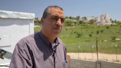 حازم حامد - فلسطيني يعيش قرب مستوطنة بيت إيل