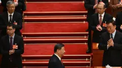 O presidente chinês Xi Jinping