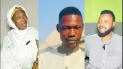 Aworan iya Abdulkadir, Abdulkadir to di oloogbe ati ẹgbọn rẹ.