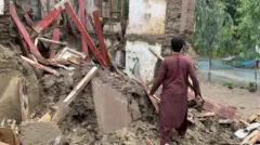 ویرانی‌های سیلاب‌های اخیر در افغانستان