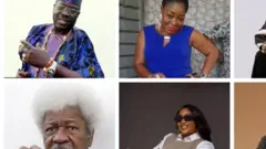 Taiwo Hassan (Ogogo), Motunde Ogundimu, Charles Oputa (Charlie Boy), Ọjọgbọn Wole Soyinka, Oloogbe Tope Osoba, Egemba Chinonso Fidelis (Aproko Doctor).