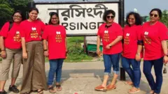 নরসিংদী রেলস্টেশনে প্রতিবাদী ছবি