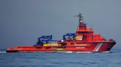 Un bateau de la marine espagnole.