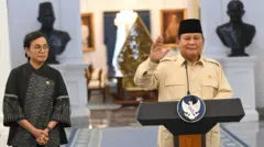 THR 2025, THR, Presiden Prabowo, Sri Mulyani, ekonomi, ASN