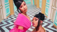 Cardi B reveal fotos of WAP music video wit Megan Thee Stallion