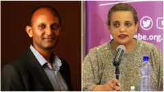 ዋና ዳይረክተር ኢሰመኮ ዶ/ር ዳኒኤል በቀለ (ጸጋም)፡ ኣካቢት ሃገራዊ ቦርድ መረጻ ኢትዮጵያ ወ/ሮ ብርቱኳን ሚደቅሳ (የማን)