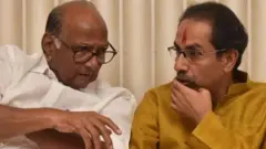शरद पवार, मुख्यमंत्री उद्धव ठाकरे