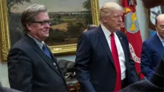 Steve Bannon and Donald Trump