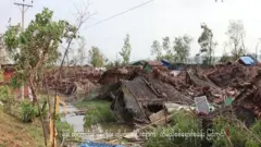 ရခိုင်ပြည်နယ်က စစ်ရှောင်ဒုက္ခသည်စခန်းတွေ ကိုယ်ထူကိုယ်ထ ပြန်တည်ဆောက်နေ