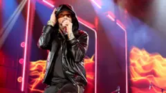 Eminem en tarima