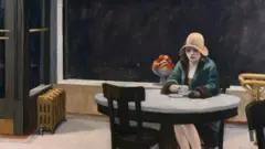 د امریکایي رسام اډوارډ هوپر [Edward Hopper] د 'آټوماټ' [Automat] نومې نقاشي.