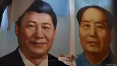Xi Jinping and Mao Zedong