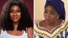 Aworan Mide ati iya rẹ Funmi