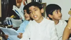 ছোটবেলার ঋষি সুনাক