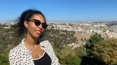 Nadine à Jerusalem