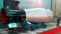 ਜ਼ਾਰ ਦੇ ਬੰਬ ਦੇ ਮਾਡਲ ਤੋਂ ਇਸ ਦੇ ਵਿਨਾਸ਼ਕਾਰੀ ਅਕਾਰ ਦਾ ਅੰਦਾਜਾ ਲਿਆ ਜਾ ਸਕਦਾ ਹੈ