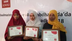 Gabdhihii ku guulaystay tartankii gabayga ee BBC-da